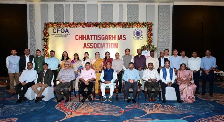 आईएएस अधिकारियों पर है शासन की योजनाओं को धरातल तक पहुंचाने की बड़ी जिम्मेदारी- मुख्यमंत्री विष्णुदेव साय