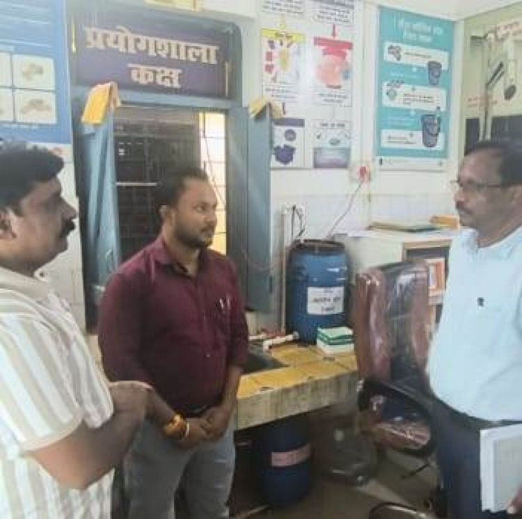 सीएमएचओ ने स्वास्थ्य केंद्रों का किया निरीक्षण और लिया स्वास्थ सुविधाओं का जायजा : कलेक्टर डॉ. रवि मित्तल के निर्देश पर किया जा था स्वास्थ सुविधा और भी दुरुस्त