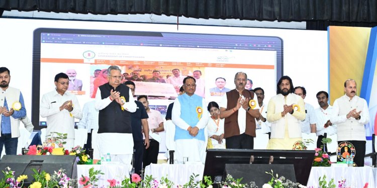 राज्य के सभी जिलों में अन्नपूर्णा दाल-भात केन्द्र और पंजीकृत श्रमिक परिवारों के बच्चों को श्रेष्ठ आवासीय विद्यालय में निःशुल्क अध्ययन की सुविधा देने मुख्यमंत्री साय ने लिया फैसला