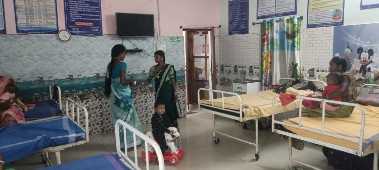 पोषण पुनर्वास केंद्रों से आ रही है बच्चों के चेहरे पर मुस्कान गंभीर रूप से कुपोषित बच्चों का हो रहा है सफल उपचार