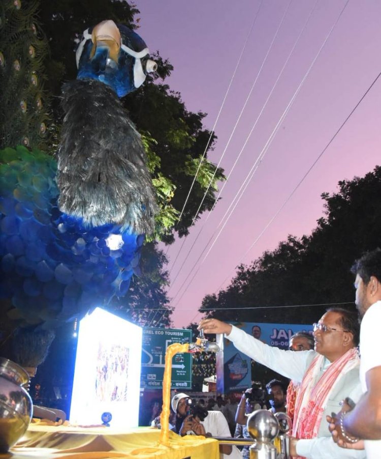 मुख्यमंत्री श्री साय ने पीकू द वाटर गार्जियन मॉडल का किया लोकार्पण   जल बर्बादी की समस्या को रोकने के लिए जिम्मेदार नागरिकों को प्रोत्साहित करने वाला मॉडल