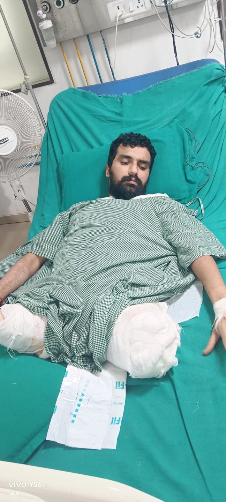 दुर्घटना में कट गये थे दोनों पांव, फिर भी बचा ली जान  मुख्यमंत्री विशेष स्वास्थ्य सहायता योजना से मिली रू. दस लाख रूपए की मदद  योजना से मिली मदद से संभव हो पाया उपचार