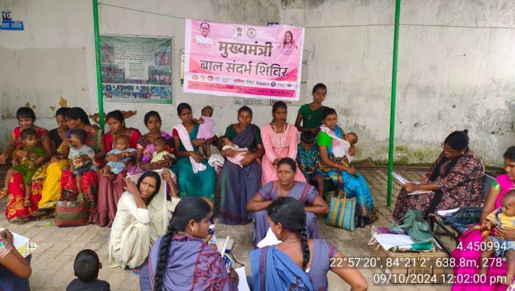 मुख्यमंत्री बाल संदर्भ योजना अंर्तगत लोदाम में हुआ विशेष शिविर का आयोजन,06 माह से 5 वर्ष तक के कुल 45 बच्चों का किया गया समुचित उपचार और परामर्श