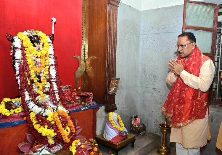 मुख्यमंत्री श्री विष्णु देव साय 12 अक्टूबर को तेलासीपुरी धाम में गुरु दर्शन मेला और रायपुर के दशहरा उत्सवों में होंगे शामिल