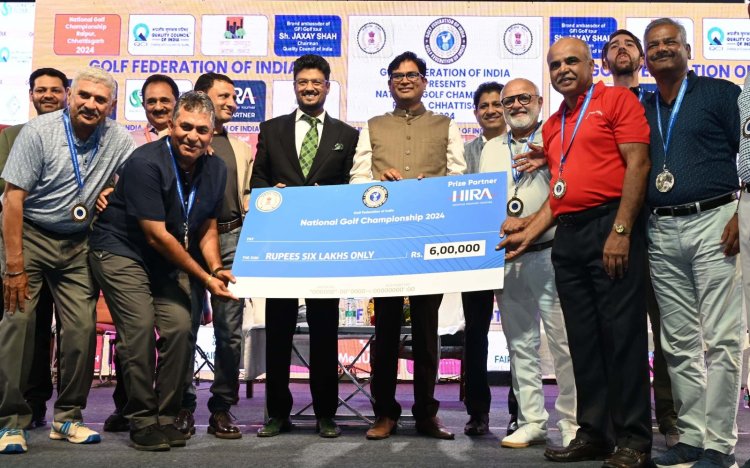 छत्तीसगढ़ में गोल्फ खेलों का अच्छा इंफ्रास्ट्रक्चर, इससे देश-विदेश में खेलों के क्षेत्र में बनेगी प्रदेश की पहचान,पंजाब प्रथम और महाराष्ट्र ने किया दूसरा स्थान प्राप्त : ओपी चौधरी