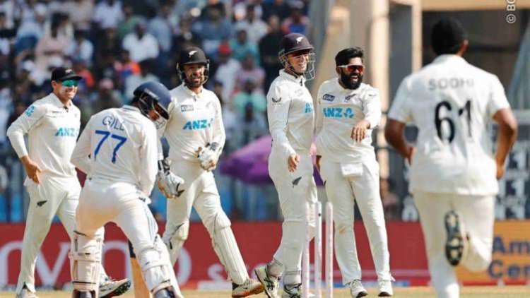 क्रिकेट की इतिहास में भारत का 92 साल की रिकॉर्ड टूटा...रोहित-विराट सब फेल...पंत ने लड़ी लड़ाई...न्यूजीलैंड ने 3-0 से किया क्लीन स्विप...जडेजा की मेहनत बेकार...पढ़ें पूरी समाचार