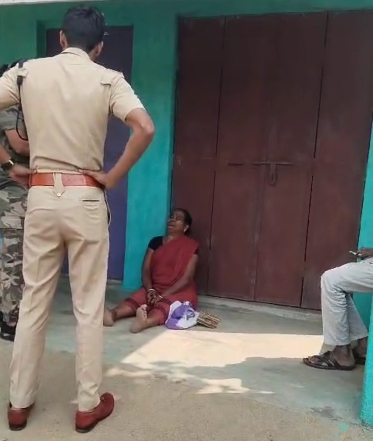 कांसाबेल के बटाईकेला में दिन दहाड़े किराना व्यापारी की नानी की गोली मारकर हत्या,जबकि व्यापारी घायल,घटना को अंजाम दे आरोपी हुवे फरार,मौके पर पहुंच जांच में जुटी पुलिस