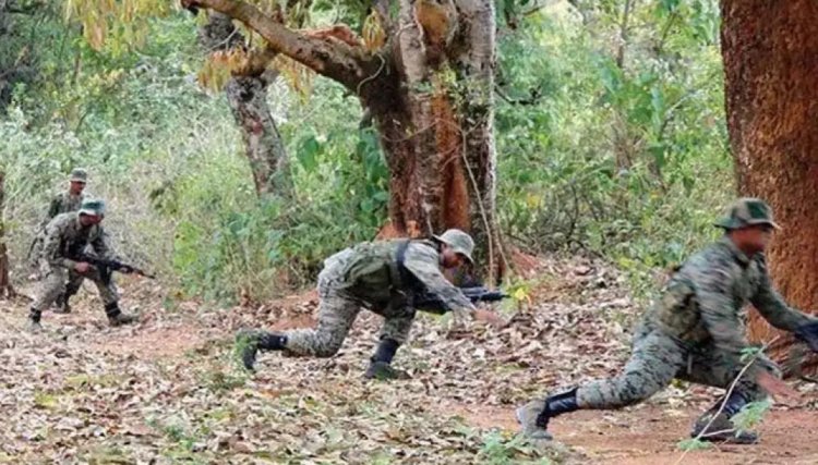 Chhattisgarh News : छत्तीसगढ़ के बीजापुर जिले में सुरक्षाबलों और माओवादियों के बीच मुठभेड़ जारी...पढ़ें पूरी खबर