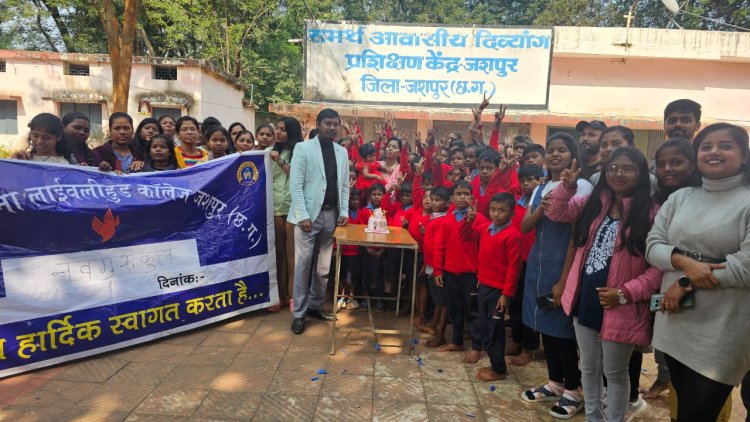 समर्थ आवासीय विद्यालय परिसर में मनाया गया नवगुरुकुल स्थापना दिवस