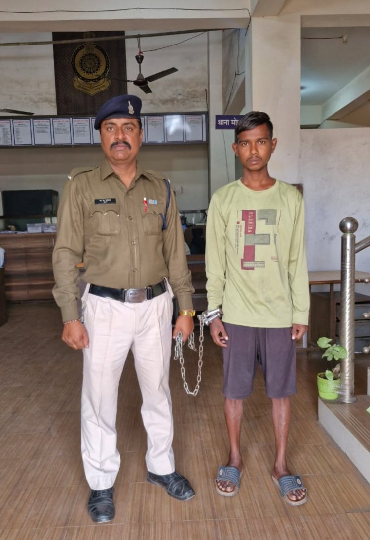 जिला बदर का आरोपी आशु छत्री को जिला दंडाधिकारी का आदेश का पालन नहीं करने पर किया गया गिरफ्तार : जिला दंडाधिकारी द्वारा अनावेदक के विरुद्ध दिनांक 20 नवम्बर 2024 को किया गया था जिला बदर का आदेश पारित