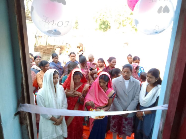जामटोली में हुआ लाइका घर का विधिवत शुभारंभ,मिलेगा 06 माह से लेकर 03 वर्ष तक के बच्चों को उचित पोषण आहार