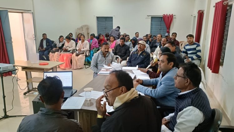 जशपुर जनपद पंचायत अंतर्गत् 44 ग्राम पंचायतों हेतु सरपंच और वार्ड पंच पद के आरक्षण की कार्यवाही सम्पन्न
