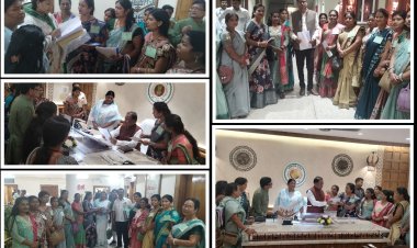 विधायक रायमुनी भगत के नेतृत्व में छत्तीसगढ़ आंगनबाड़ी कार्यकर्ता सहायिका संघ पंजी.409 के प्रतिनिधिमंडल ने किया मुख्यमंत्री,वित्त मंत्री और महिला बाल विभाग मंत्री से सौजन्य मुलाकात,विभिन्न मांगों के संबंध में सौंपा ज्ञापन