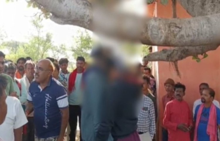 इलाके में मचा हड़कंप.! प्रेम प्रसंग में आत्महत्या...पेड़ से लटकी मिली युवक-युवती की लाश...सुसाइड नोट बरामद...पढ़ें पूरी खबर