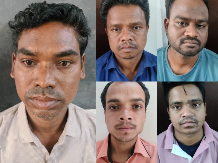जशपुर पुलिस का ऑपरेशन शंखनाद निरंतर जारी : 6किलो गौ वंश, मांस के साथ पांच आरोपियों को सिटी कोतवाली जशपुर ने किया गिरफ्तार,आरोपी गोविंदपुर (झारखंड) से गौ वंश मांस को खरीदकर ला रहे थे जशपुर,आरोपियों द्वारा गौ वंश, मांस परिवहन में प्रयुक्त स्कॉर्पियो वाहन को पुलिस ने किया जप्त