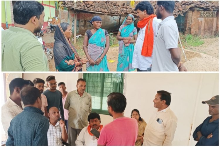 CG News : आंधी-तूफान से प्रभावित गांवों में छाया विधायक महेश साहू व सनत नायक पिछड़ा वर्ग मोर्चा महामंत्री का दौरा..पीड़ित परिवारों को यथासंभव मदद की दिलाया भरोसा..पढ़ें पूरी ख़बर