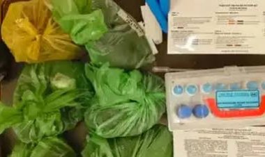 छत्तीसगढ के जगदलपुर में पुलिस ने करीब 10 किलो गांजा और हशीश तेल (लिक्विड गांजा) पकड़ा