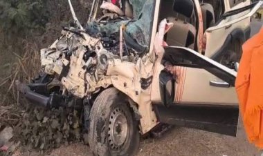 जांजगीर-चांपा जिले के ग्राम सुकली में नेशनल हाईवे 49 पर देर रात ट्रक और स्कॉर्पियो के बीच आमने-सामने की टक्कर में पांच लोगों की मौके पर ही मौत