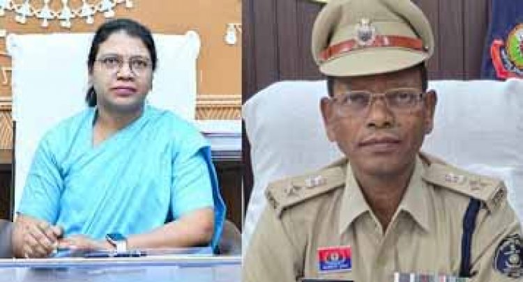 हाई स्कूल चुकतीपानी में शिक्षकों की बैठक लेकर बेहतर परीक्षा परिणाम लाने कलेक्टर-एसपी ने दिए निर्देश