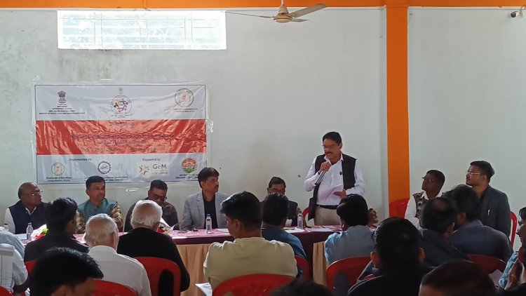 उद्यमिता शिविर के माध्यम से उद्योग स्थापित करने के संबंध में दी गई जानकारी