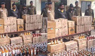 ब्रेकिंग न्यूज़ : दो तस्करों से 3 लाख का अवैध एमपी निर्मित शराब जब्त...