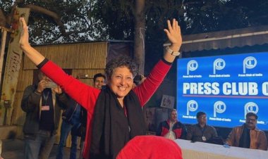 संगीता बरुआ प्रेस क्लब ऑफ इंडिया की पहली महिला अध्यक्ष चुनी गईं