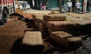 ओडिशा से उत्तरप्रदेश ले जा रहे 6 करोड़ के गाजे के साथ दो गिरफ्तार