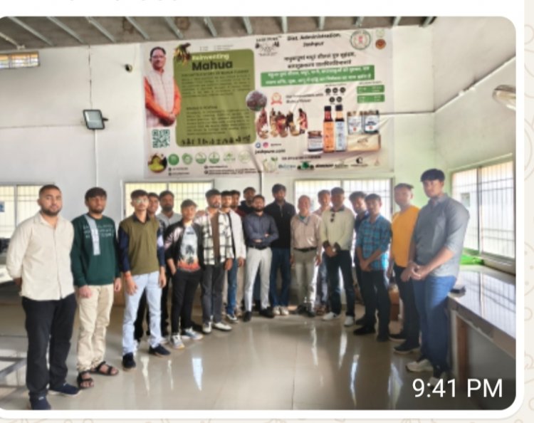 *खाद्य प्रसंस्करण हब बनाने की ओर जशपुर,,निफ़्टेम कुंडली का सतत प्रयास*