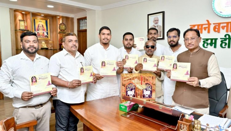 मुख्यमंत्री विष्णुदेव साय ने रामकथा पोस्टर एवं कैलेंडर का किया विमोचन….