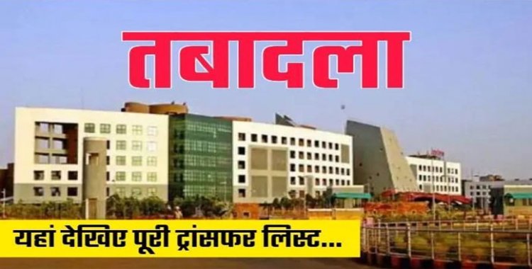 CG Transfer : खनिज साधन विभाग में बड़ा फेरबदल, 22 अधिकारियों का स्थानांतरण आदेश जारी…!!