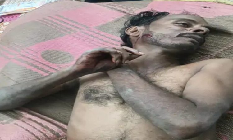 रायपुर में बेटे ने पिता को हंसिया से काटकर हत्या की