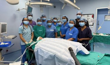 एम्स रायपुर में स्मार्ट नेविगेशन तकनीक से पहली द्विपक्षीय क्रमिक कॉक्लियर इम्प्लांट सर्जरी सफल