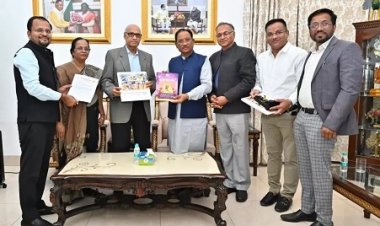 पूर्व राज्यपाल रमेश बैस ने मुख्यमंत्री विष्णुदेव साय से की सौजन्य मुलाकात