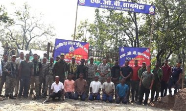 नक्सल प्रभावित ग्राम सागमेटा में नवीन सुरक्षा एवं जन-सुविधा कैम्प की स्थापना, विकास और शांति की दिशा में बड़ा कदम