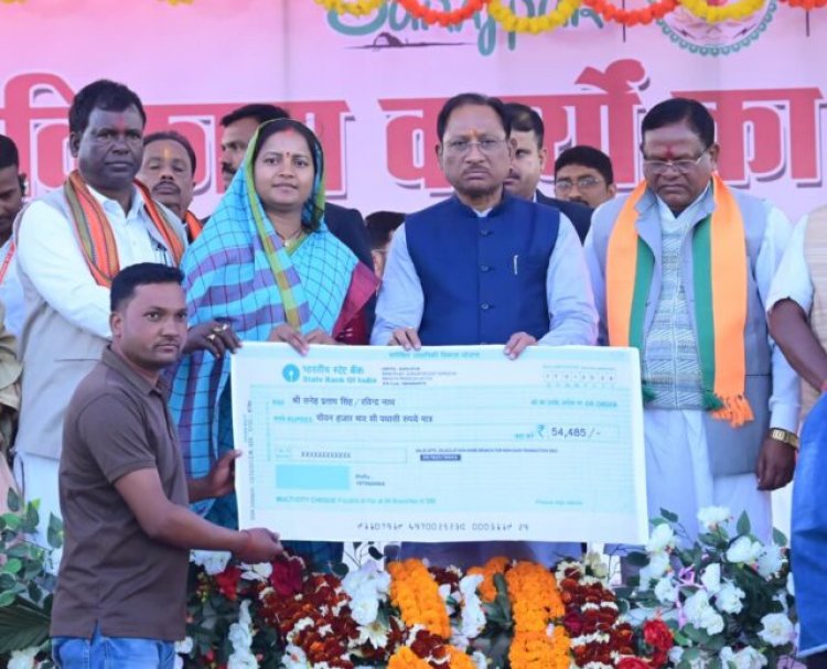 कर्मा पर्व प्रकृति से जुड़ाव और सामूहिक आनंद का उत्सव है: मुख्यमंत्री  विष्णु देव साय