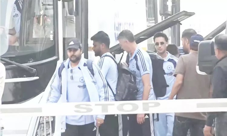 भारत-न्यूजीलैंड टी-20 के लिए रायपुर पहुंचीं दोनों टीम, आज होगा अभ्यास सत्र