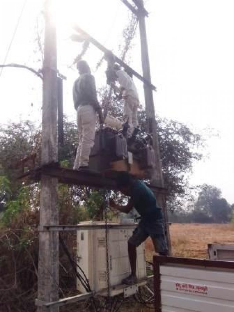 मुख्यमंत्री कैंप कार्यालय की त्वरित पहल से ग्राम घटमुण्डा में लौटी रोशनी