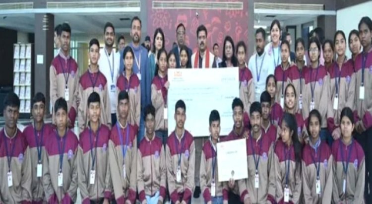 देशभर के 800 स्कूलों की प्रतियोगिता में सुदूर अंचल के स्कूल ने मारी बाजी