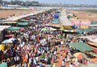 कुंभ कल्प मेला के आठवें दिन राजिम कुंभ कल्प में उमड़ी ऐतिहासिक भीड़, मेले की बढ़ी रौनक