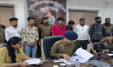 महासमुंद में 132.5 किलो गांजा जब्त, 11 तस्कर गिरफ्तार: 3 राज्यों से 66 लाख का गांजा और 6 कारें सीज