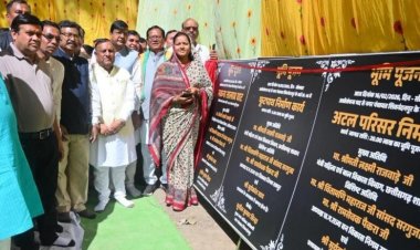 भटगांव में अधोसंरचना सुदृढ़ीकरण को मिली गति, 18.38 करोड़ के विकास कार्यों का हुआ भूमिपूजन