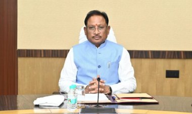 सुशासन, विकास और सुरक्षा के संकल्प के साथ बढ़ रहे हैं आगे: मुख्यमंत्री विष्णु देव साय