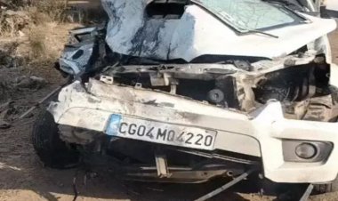 रॉन्ग साइड आकर ट्रेलर ने स्कॉर्पियो को मारी टक्कर, 4 की मौत