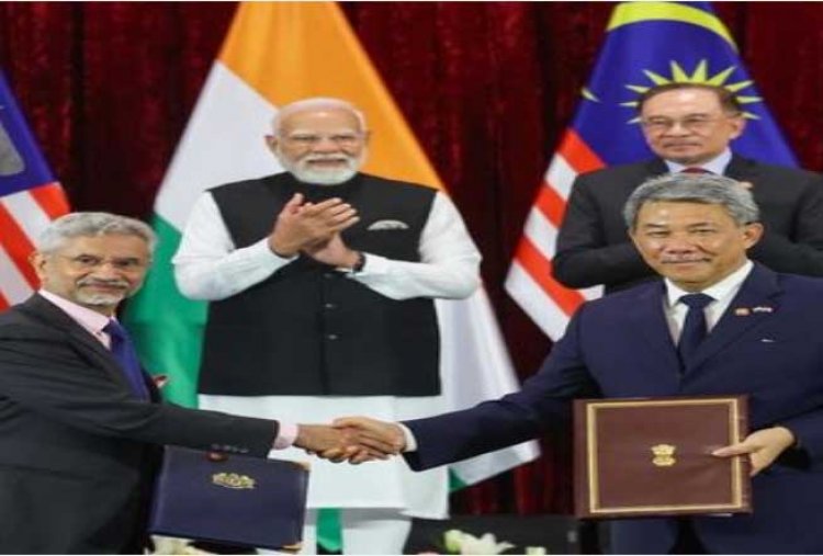 भारत और मलेशिया ने छह प्रमुख समझौतों पर लगाई मुहर