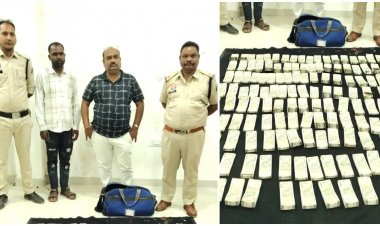Breaking : छत्तीसगढ़ में यहां पकड़ाया 75 लाख कैश, होंडा कार की सीट के नीचे छिपा था 500-500 नोटों के बंडल