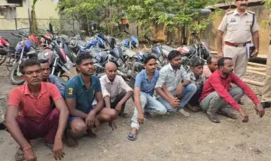 रायगढ़ में अंतर्राज्यीय बाइक चोर गिरोह का भंडाफोड़, 21 वाहन बरामद, 10 आरोपी गिरफ्त में…