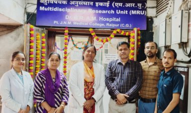 पं. नेहरू चिकित्सा महाविद्यालय एवं अम्बेडकर अस्पताल रायपुर की बड़ी उपलब्धि: सिकल सेल डायग्नोस्टिक किट राष्ट्रीय मंच पर प्रदर्शित होगी