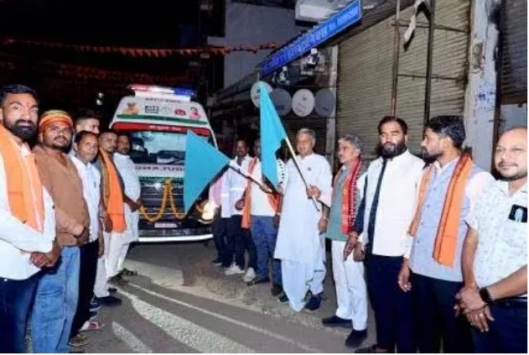 स्वास्थ्य सुविधाओं के विस्तार की दिशा में बड़ी पहल, जिले को मिलीं 6 संजीवनी 108 एम्बुलेंस