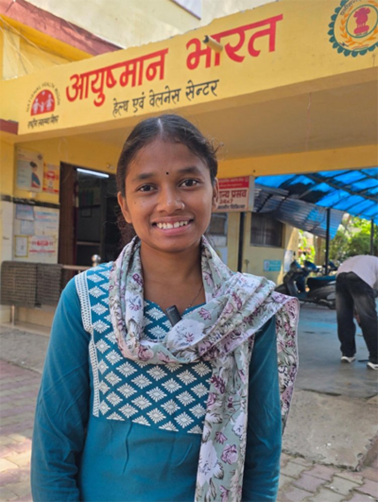 पहाड़ी कोरवा बेटी शाम कुमारी के सपनों को मिले पंख, पढ़ाई के साथ मिला रोजगार