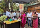 बीजेपी की ऐतिहासिक जीत पर मुख्यमंत्री निवास बगिया में भव्य जश्न, मुख्यमंत्री की धर्मपत्नी श्रीमती कौशल्या साय ने कार्यकर्ताओं को झालमुरी बांटकर खुशी जाहिर कर दी बधाई....